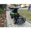 Zahradní traktor s přívěsem 110 ccm - zelený  Model 2026 prodloužená zadní náprava pro lepší stabilitu