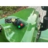 Zahradní traktor s přívěsem 110 ccm - zelený  Model 2026 prodloužená zadní náprava pro lepší stabilitu