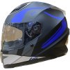Integrální helma AERO černo modrá
