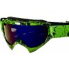 Zelené Cross/MTB brýle - modré sklo
