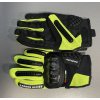 Dospělé rukavice madmotors carbon- zelenožluté