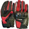 Dospělé rukavice Madmotor carbon- červené