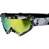Bílo černé Cross/MTB brýle - zlaté sklo