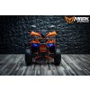 Dětská čtyřkolka Piranha Transformer 125 ccm 3G8 - Oranžová