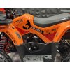 Dětská čtyřkolka Piranha Transformer 125 ccm 3G8 - Oranžová