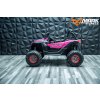 Elektrické autíčko Buggy 4x4, model 2023, růžové  Dálkové ovládání v ceně
