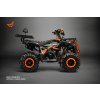 Dětská čtyřkolka Grizzly 125 ccm 3G8 - Černo oranžová