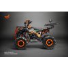 Dětská čtyřkolka Grizzly 125 ccm 3G8 - Černo oranžová