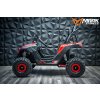 Elektro autíčko Buggy 1200w 48v červené  Součástí dálkové ovládání, hydraulické brzdy