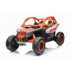 DĚTSKÁ ELEKTRICKÁ BUGGY CAN-AM MAVERICK Oranžová MODEL 2024 4x200w 24v  Dálkové ovládání v ceně