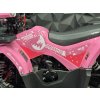 Dětská čtyřkolka Piranha Transformer 125 ccm 3G8 - Růžová  Novinka