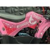 Dětská čtyřkolka Piranha Transformer 125cc 3G8 - růžová  Novinka