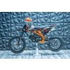 Pitbike Zuumav K3 140cc 17/14  - oranžová