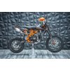 Pitbike Zuumav K3 125 ccm 17/14 poloautomat - oranžová