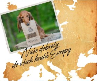 Naše přírodní dobroty neznají hranic! 😄 Ať už váš parťák štěká česky, německy nebo třeba španělsky, balíček plný...