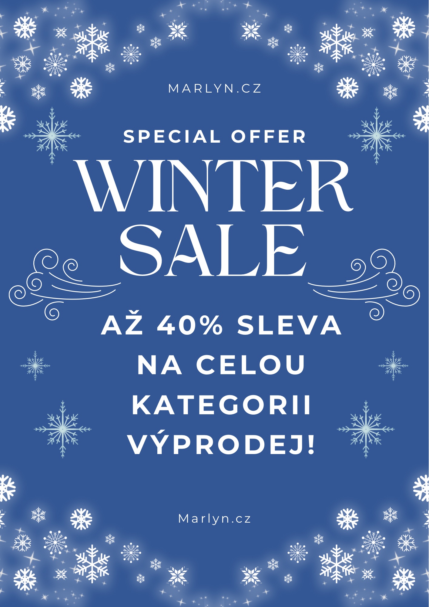 Lednový Výprodej 40%