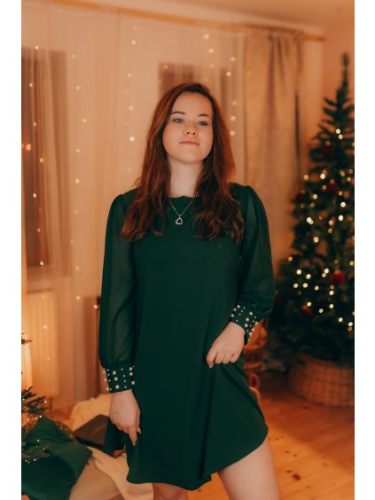 Slavnostní šaty ERIN zelené