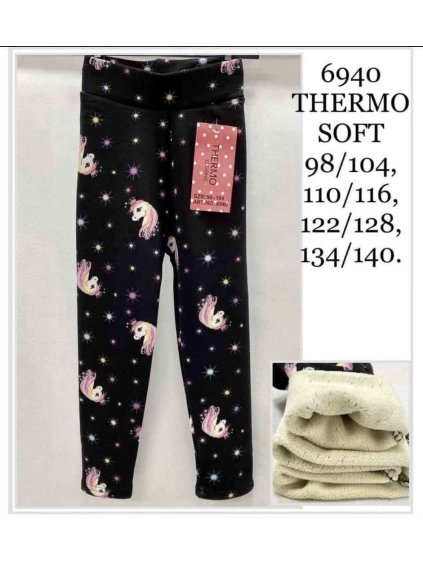 Dívčí Thermo Unicorn legíny Rozárka