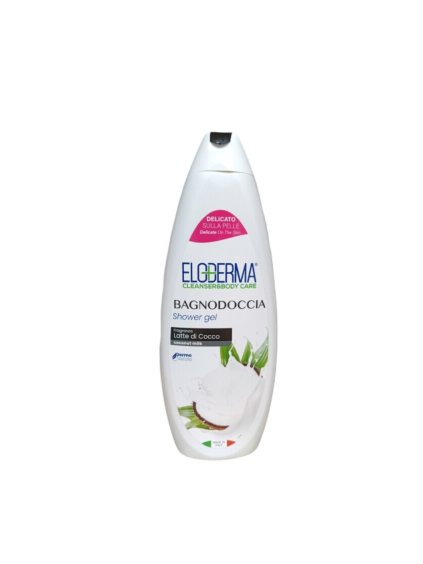 ELODERMA Sprchový gel kokosové mléko 600 ml