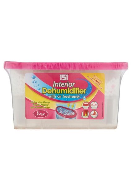 Pohlcovač vlhkosti do interiérů s vůní Rose 400ml