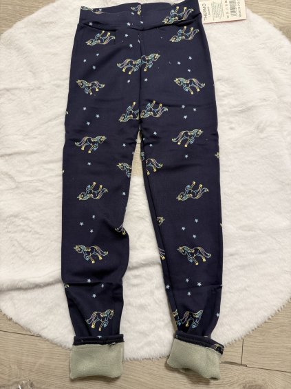 Dívčí Thermo legíny Unicorn Tina modré
