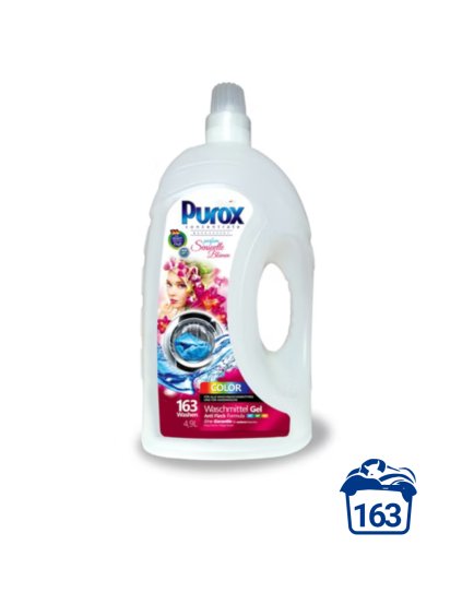Purox Color prací gel 4,9 l / 163 praní