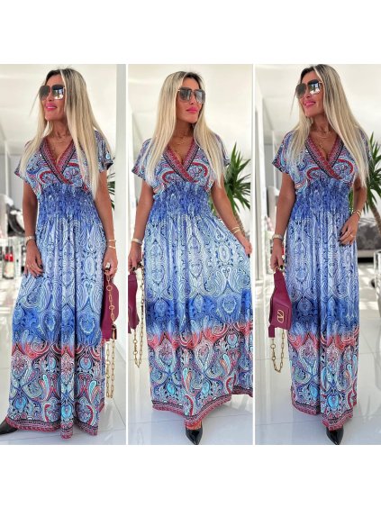 Dámské dlouhé šaty Ornament