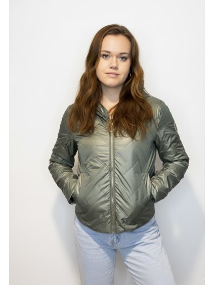 Dámská jarní bunda Borneo - Zelená