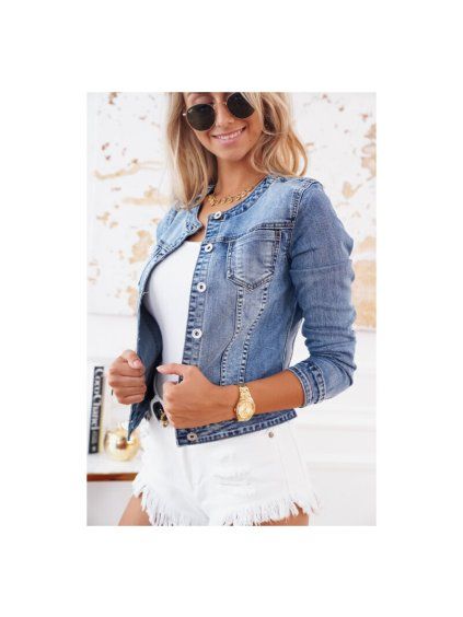 Dámská džínová bunda Blue Harmony