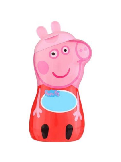 Peppa Pig 2v1 sprchový gel a šampon pro děti 400 ml 2D