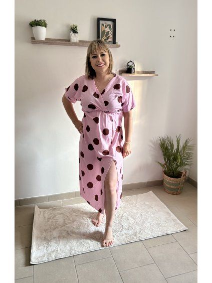 Dámské Maxi Šaty Dots