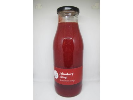 Jahodový sirup
