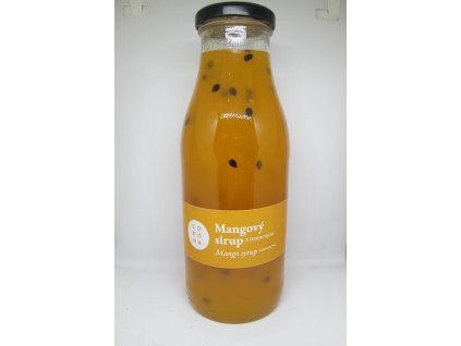 Mangový sirup s maracujou