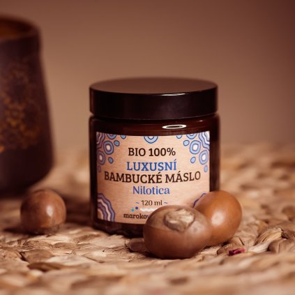 100% BIO bambucké máslo nilotica