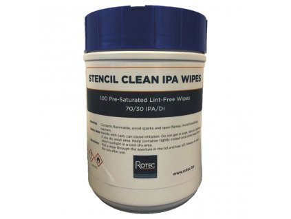 Stencil Clean IPA Wipes