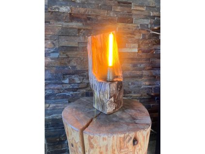 Drevena lampa z masicniho dreva MARPA MOSS 1