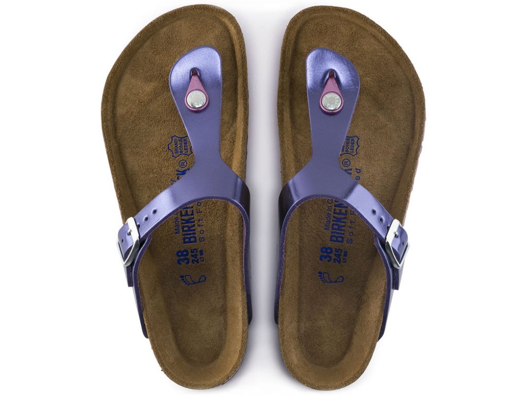 Birkenstock Gizeh Metallic violet m kka stelka marpoint.cz