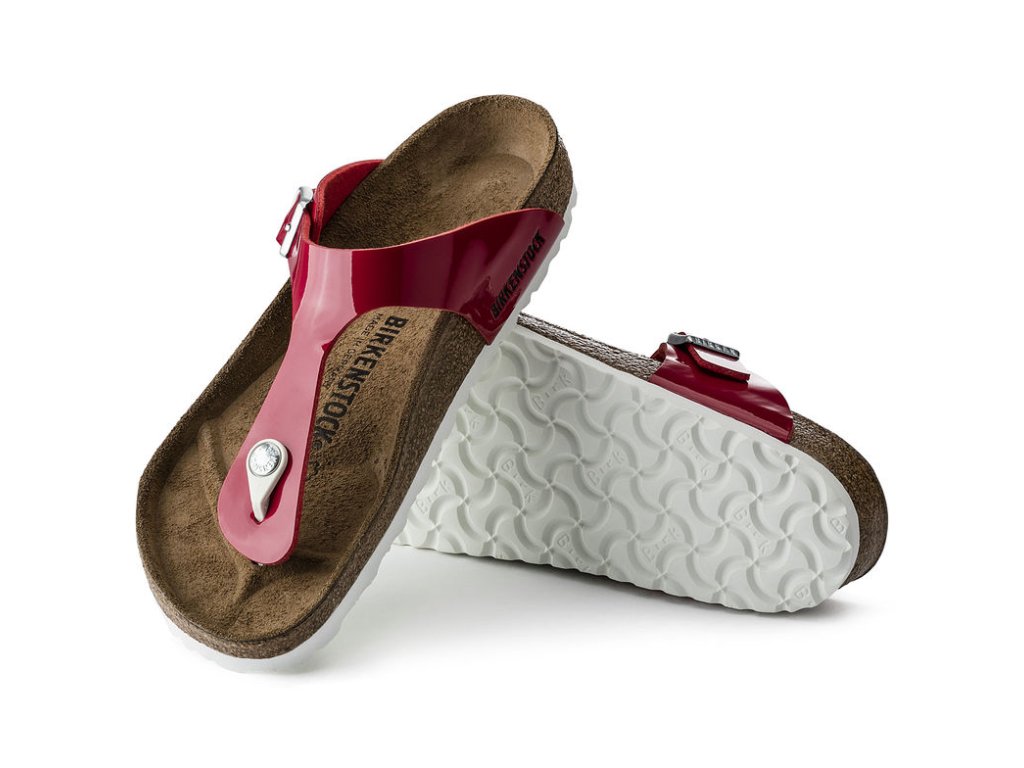 Birkenstock gizeh on sale tango red
