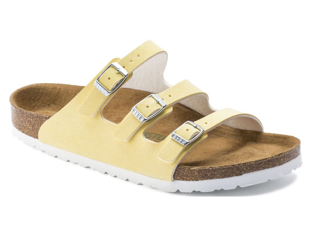 Birkenstock Florida Fresh Brushed Vanilla Vegan marpoint.cz
