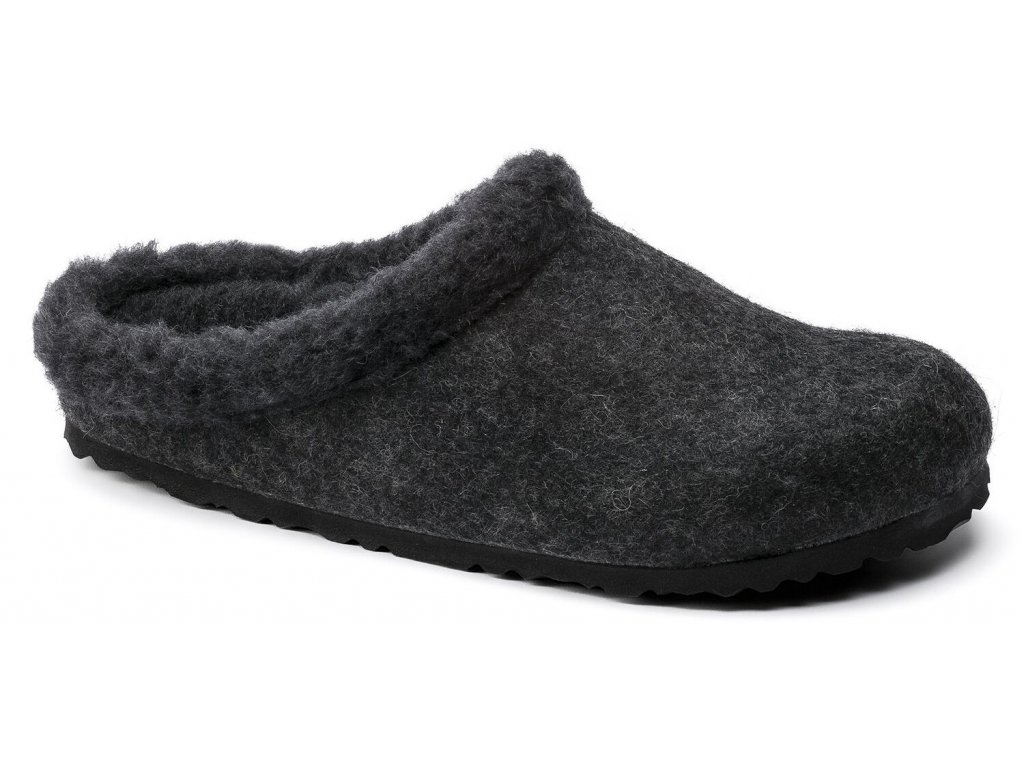 Birkenstock Kaprun Anthracite Happy Lamb Black marpoint.cz