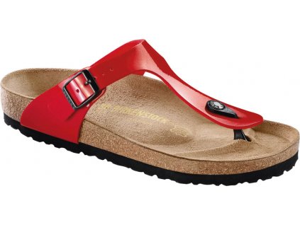 Birkenstock Gizeh - Tango red lack