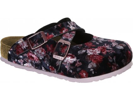Birkenstock Dorian - Velvet Flower Black
