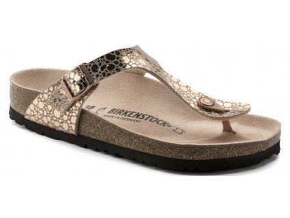 Birkenstock Gizeh - Metallic Stones copper