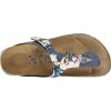 Birkenstock Papillio Gizeh - Painted Bloom Navy soft