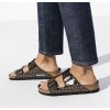 luxusní obuv Birkenstock Arizona - Gator gleam black / Microfaser
