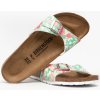 Birkenstock Madrid Supernatural Flowers Emerald