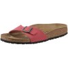 birkenstock madrid birko flor scarlet red narrow