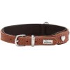 Kožený obojek pro psa Hunter München Mini - cognac