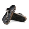Birkenstock Gizeh - Metallic Stones black