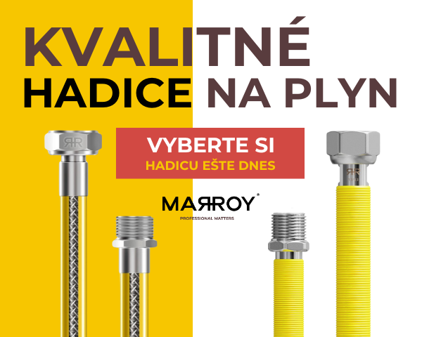 MARROY kvalitné plynové hadice